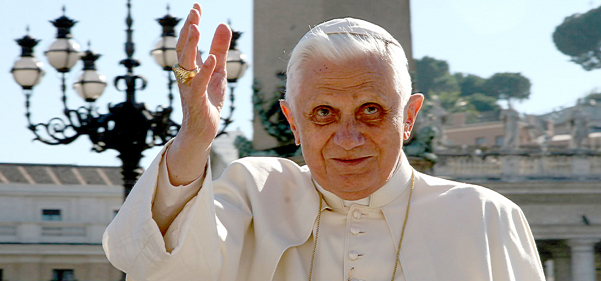 Former pope's funeral