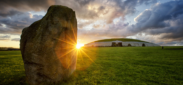 Newgrange at midwinter